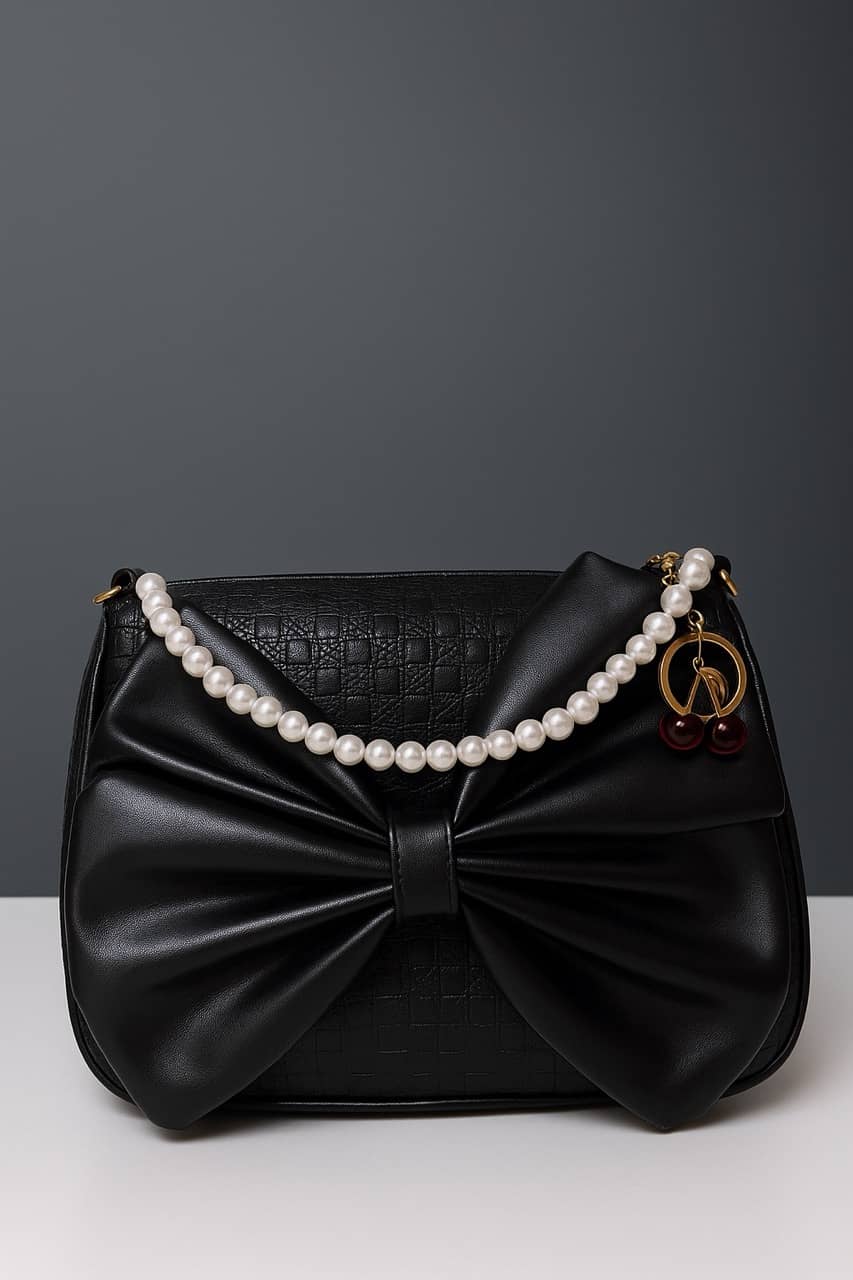 🍒 Patterned Bag (With Small Cherry) - Thumbnail 2